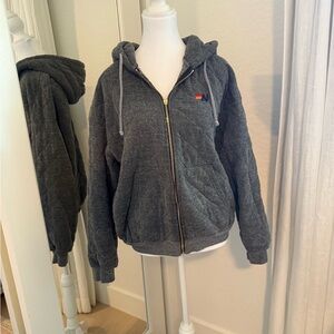 Aviator Nation Heather Gray Hoodie